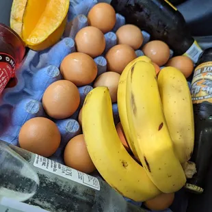 Local eggs and star fruit plus some extras