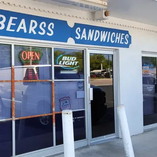Bearss Sandwiches, on Florida north of Fletcher
