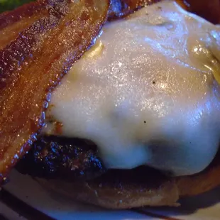 Beartown Burger, close-up.