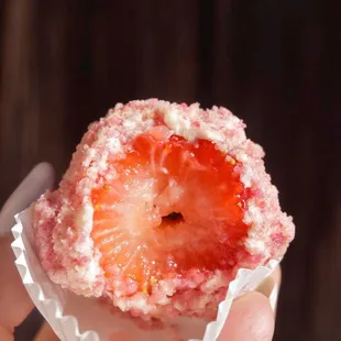 Vegan strawberry shortcake