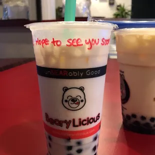 Honey Milk Tea