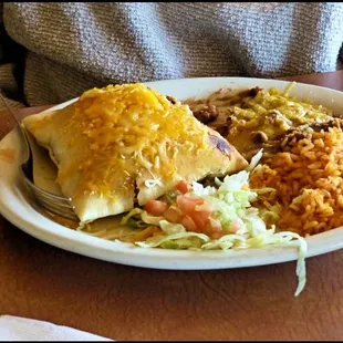 Beef Sopapilla Plate