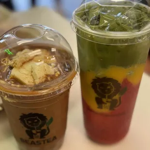 Strawberry Mango Matcha