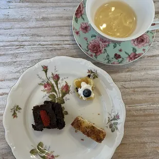 A wonderful array of sweet tastings