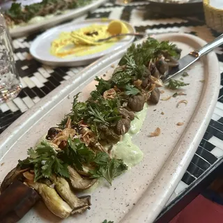 Mushroom Kebab