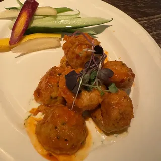 Buffalo Chicken Meatballs