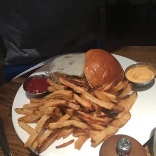 Mushroom & Quinoa Burger