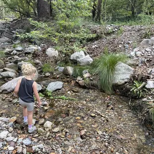 The creek was so great