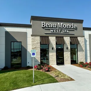 Beau Monde West Spa Front Building