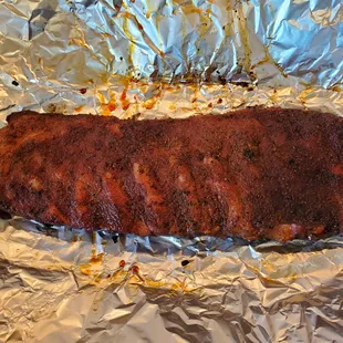 ribs on foil