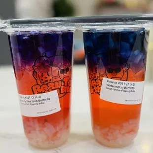 Rose-lychee butterfly