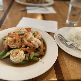 Shrimp in Garlic Sauce