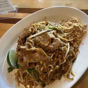 Pad Thai with pork