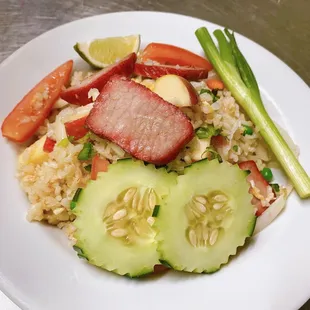Fried Rice with BBA Pork