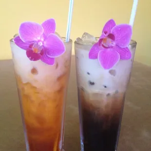 Thai iced tea or coffee