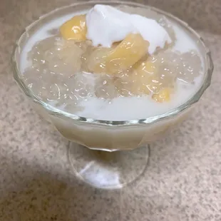 Tapioca and Banana Pudding