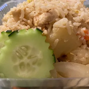 Pineapple Fried Rice with Chicken