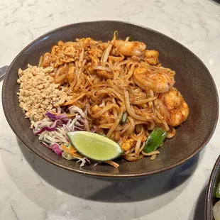 Pad thai with Shrimp