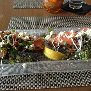 Smoked Salmon Sandwich