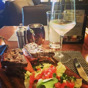 Scottish Salmon Sandwich