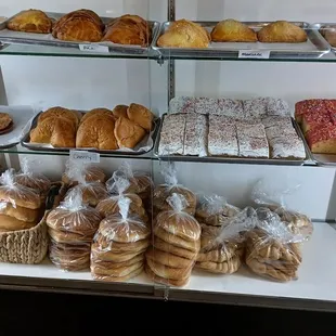 Glass Dessert Cabinets in The Front Of The Store