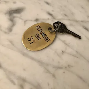 They give you a real Key.