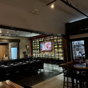 a view of the bar