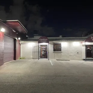 outside