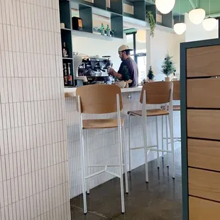 Bar area