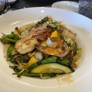Stir fry Vegetables with Shrimp