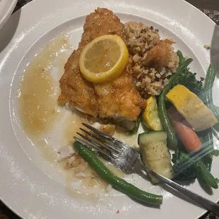 Walleye with a weird lemon &quot;jelly&quot;
