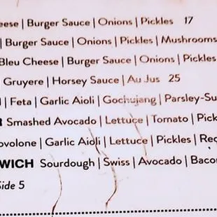 More sandwiches
