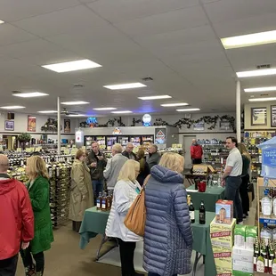 Wine Tasting in Our Store!!