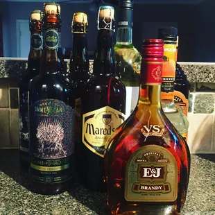 Beaus is having some great specials on beer right now. $3.99 for each of the corked bottles of beer and they are good beers!