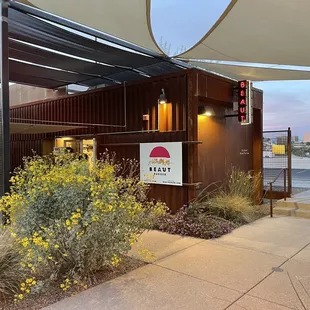 The beaut. Cool sign.