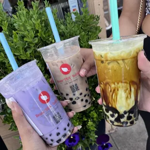 Lavender Milk Tea Boba