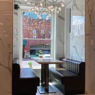 Inside the store