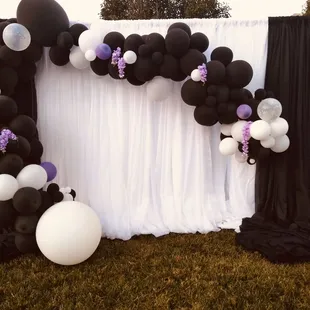 Balloon backdrop