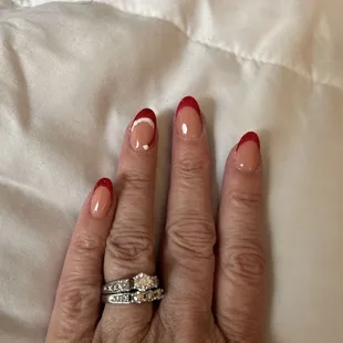 This one turned out beautiful. The the next pictures are when the girl ripped them off