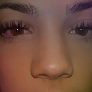 Beautiful lashes. Volume.