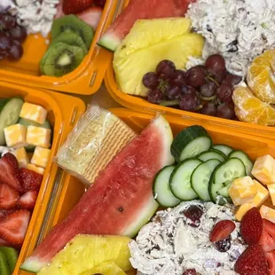 a variety of fruits and vegetables