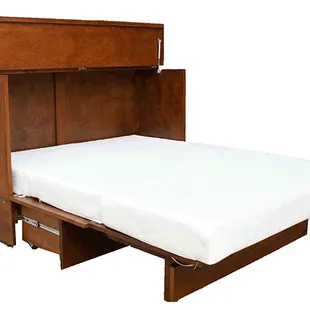 No more sofa beds! CabinetBed allows for storage, function, and style! Come in and see one today!