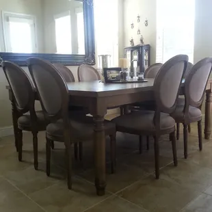 Have the chairs but need a table? Have a table but need matching chairs? Either way, we can help!