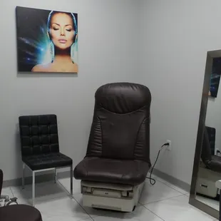 Patient treatment room.