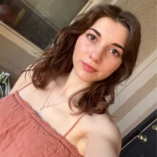 Before (my natural hair)