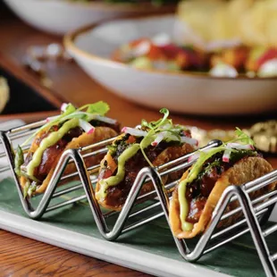 Tuna Poke Wonton Tacos