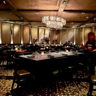 One of the dining rooms