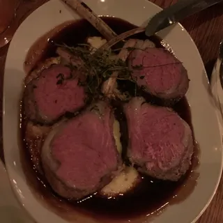 Grilled Double Cut Lamb Chop