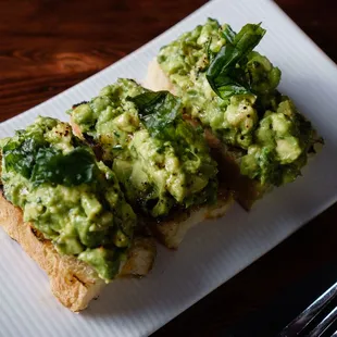 Avocado, Lemon and Espelette Toast