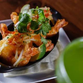 Thai Style Deep-Fried Shrimp